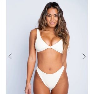 NWT Skatie Ivory Penny and Kelly Bikini